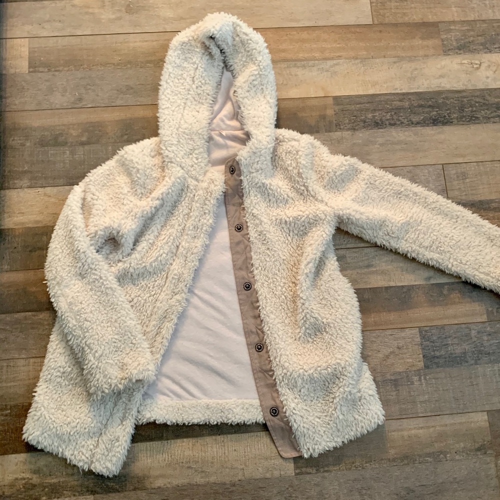 Free People Oversized Sherpa Coat